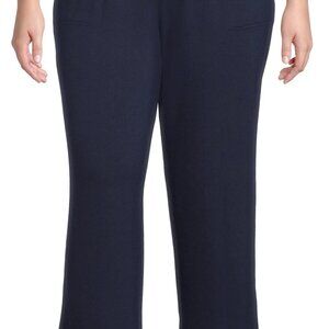 Terra & Sky Women's Plus Size Wide-Leg Knit Pants 3X(24W-26W)